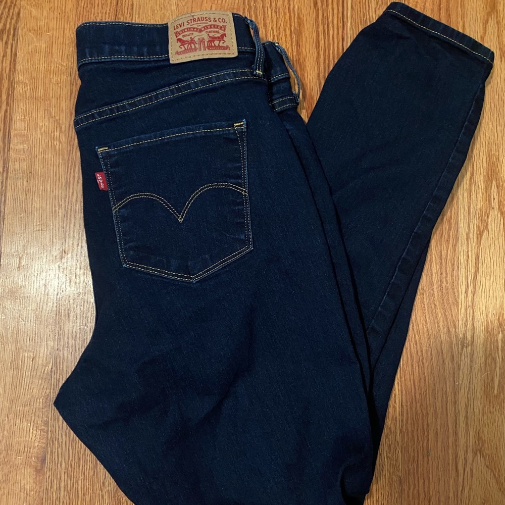 Levi 311 Regular Length dark blue!